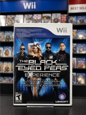 The Black Eyed Peas Experience Nintendo Wii Game Complete CIB Dance Party Music